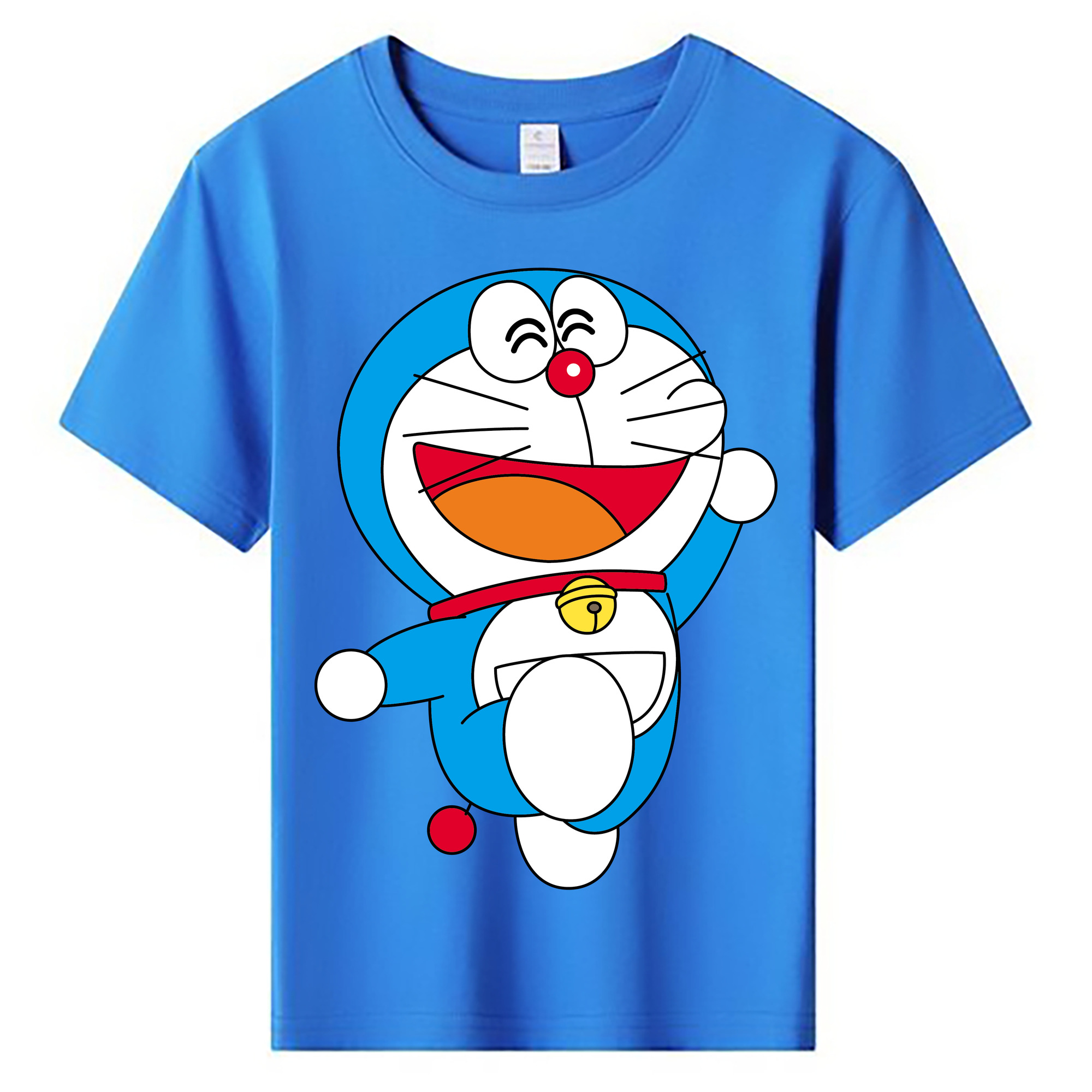 （画像用） ドラえもん Doraemon 綿100％キッズTシャツ（フロントプリント）
